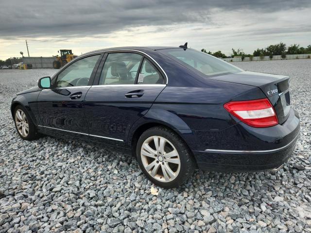 WDDGF81X88F165011 - 2008 MERCEDES-BENZ C 300 4MATIC BLUE photo 2
