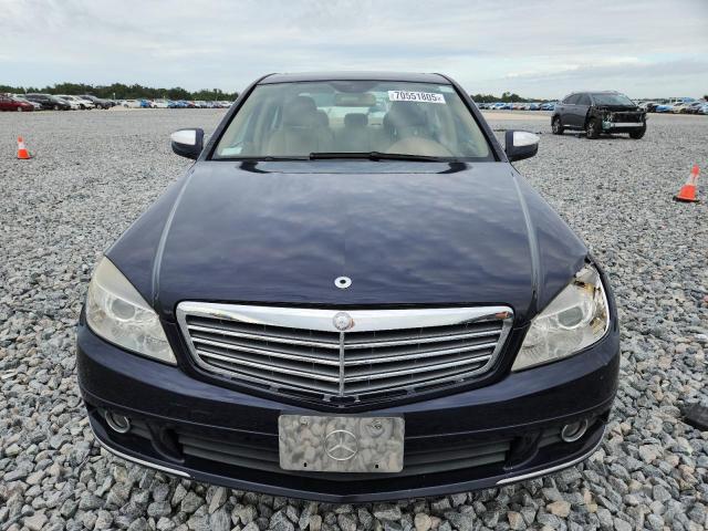 WDDGF81X88F165011 - 2008 MERCEDES-BENZ C 300 4MATIC BLUE photo 5