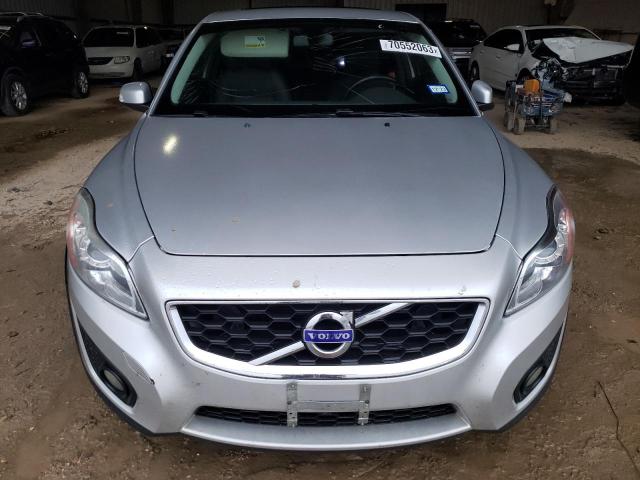 YV1672MK3B2203835 - 2011 VOLVO C30 T5 SILVER photo 5