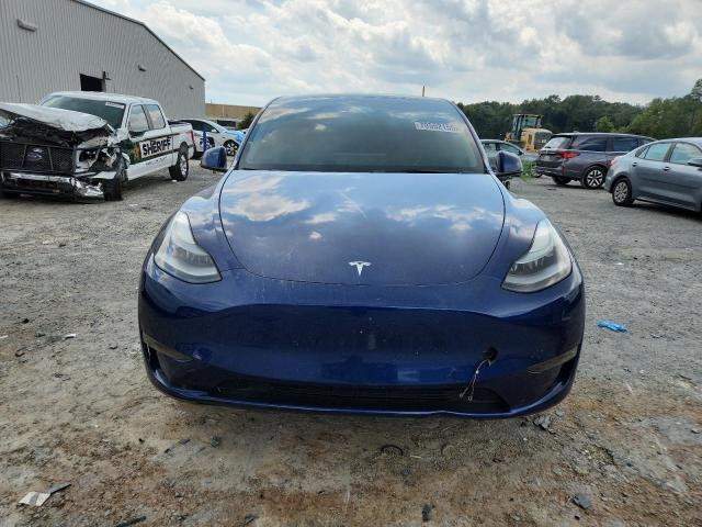7SAYGAEE9NF549300 - 2022 TESLA MODEL Y BLUE photo 5