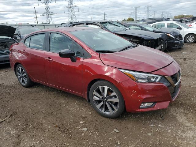 3N1CN8FV1LL835079 - 2020 NISSAN VERSA SR RED photo 4