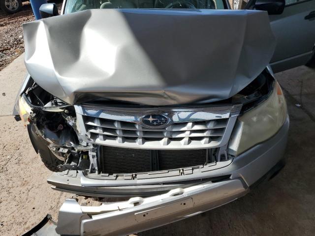 JF2SHBBC4BH734442 - 2011 SUBARU FORESTER 2.5X Silber Foto 11