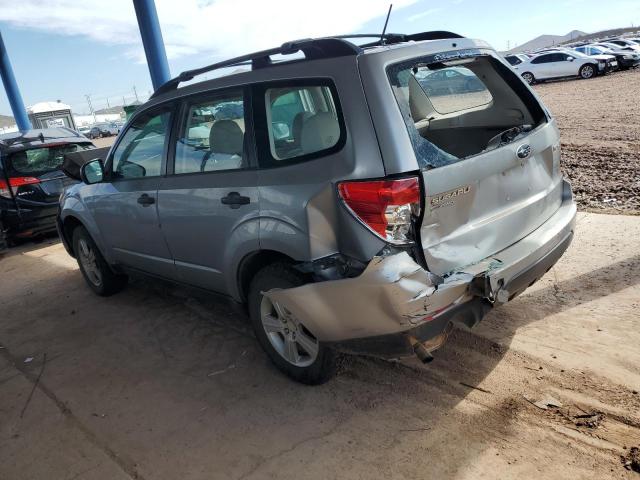JF2SHBBC4BH734442 - 2011 SUBARU FORESTER 2.5X Silber Foto 2