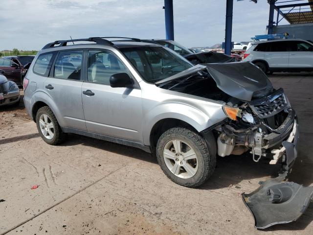 JF2SHBBC4BH734442 - 2011 SUBARU FORESTER 2.5X Silber Foto 4