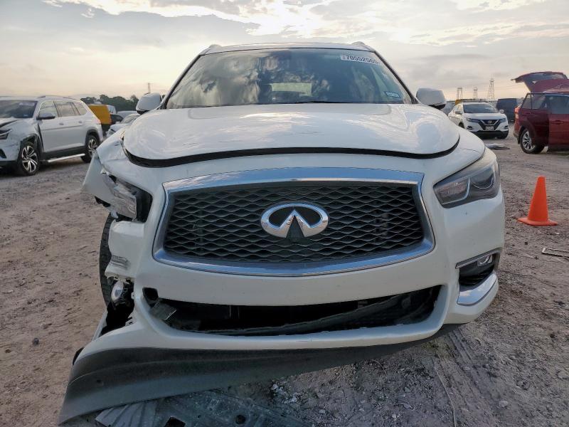 5N1DL0MN0JC513050 - 2018 INFINITI QX60 WHITE photo 5