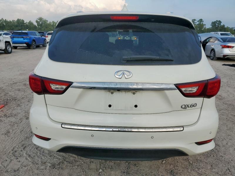 5N1DL0MN0JC513050 - 2018 INFINITI QX60 WHITE photo 6