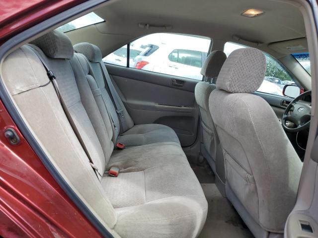 4T1BE32K84U372495 - 2004 TOYOTA CAMRY LE RED photo 10