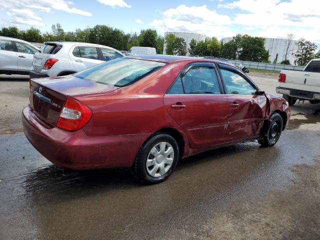 4T1BE32K84U372495 - 2004 TOYOTA CAMRY LE RED photo 3