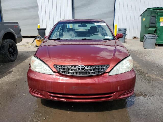 4T1BE32K84U372495 - 2004 TOYOTA CAMRY LE RED photo 5