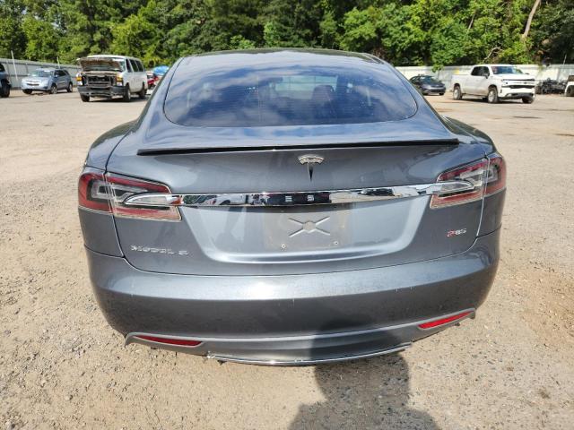 5YJSA1DP7DFP05582 - 2013 TESLA MODEL S GRAY photo 6