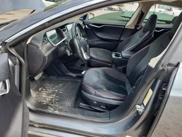 5YJSA1DP7DFP05582 - 2013 TESLA MODEL S GRAY photo 7