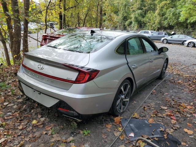 5NPEJ4J23MH082955 - 2021 HYUNDAI SONATA SEL PLUS SILVER photo 3