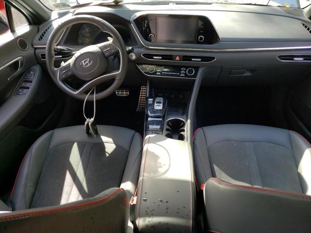 5NPEJ4J23MH082955 - 2021 HYUNDAI SONATA SEL PLUS SILVER photo 8