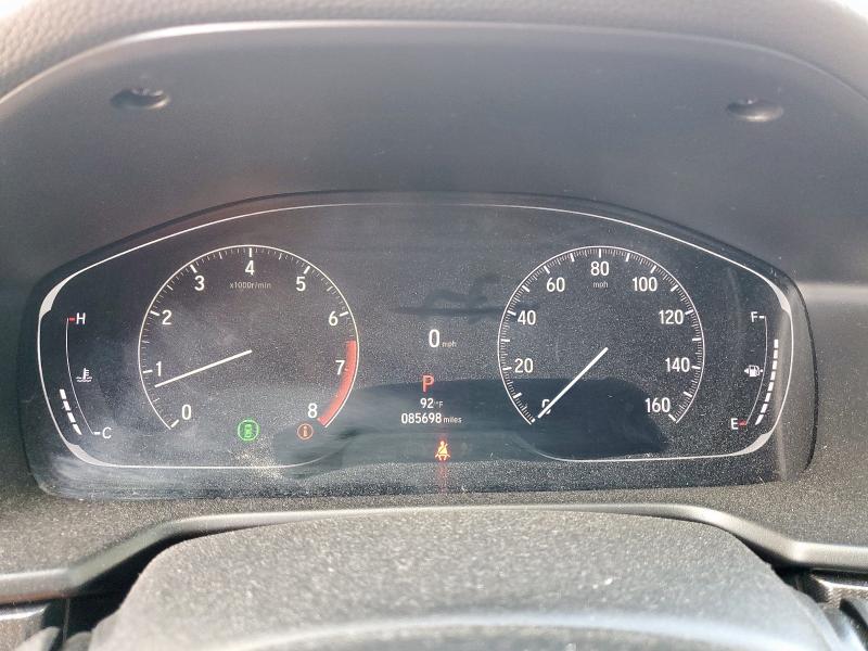 1HGCV1F32MA028311 - 2021 HONDA ACCORD SPORT WHITE photo 9