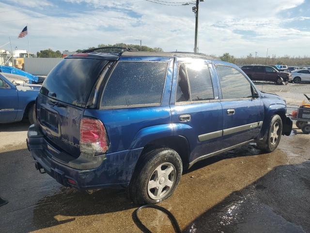 1GNDS13S832332363 - 2003 CHEVROLET TRAILBLAZE BLUE photo 3