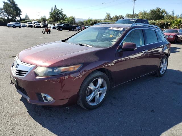 JH4CW2H6XCC004316 - 2012 ACURA TSX TECH BURGUNDY photo 1