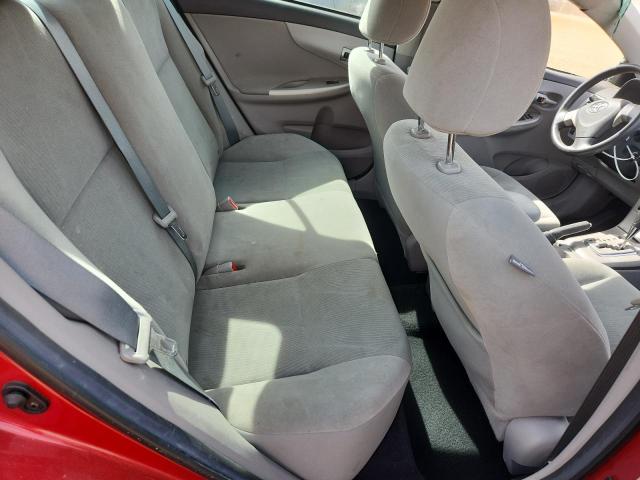 2T1BU4EE8DC095668 - 2013 TOYOTA COROLLA BASE RED photo 10