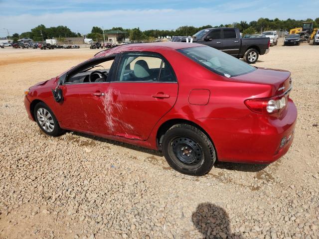 2T1BU4EE8DC095668 - 2013 TOYOTA COROLLA BASE RED photo 2
