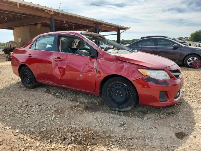 2T1BU4EE8DC095668 - 2013 TOYOTA COROLLA BASE RED photo 4
