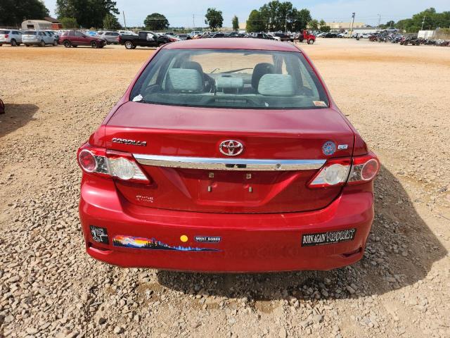 2T1BU4EE8DC095668 - 2013 TOYOTA COROLLA BASE RED photo 6