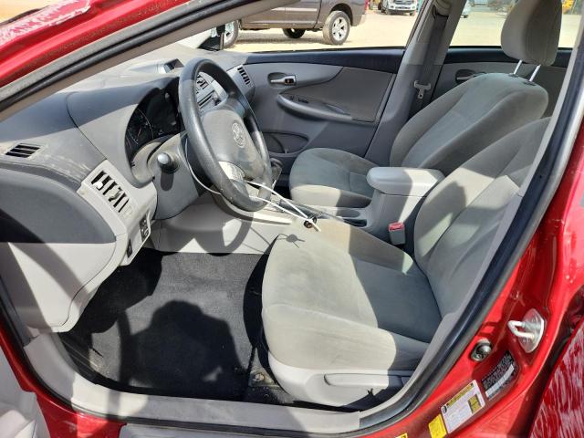 2T1BU4EE8DC095668 - 2013 TOYOTA COROLLA BASE RED photo 7