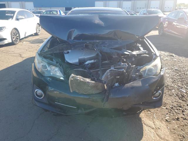 4T1BK1FK7CU507777 - 2012 TOYOTA CAMRY SE BLUE photo 5