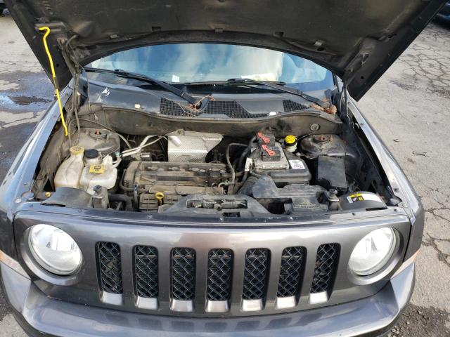 1C4NJRFB0HD206259 - 2017 JEEP PATRIOT LATITUDE GRAY photo 11