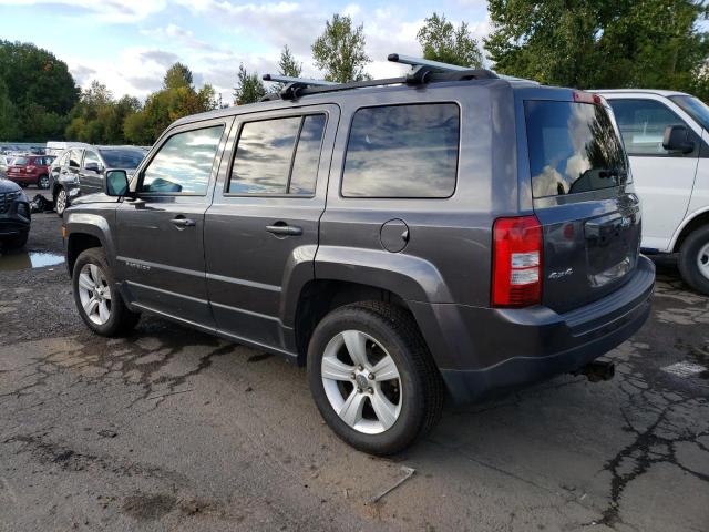 1C4NJRFB0HD206259 - 2017 JEEP PATRIOT LATITUDE GRAY photo 2