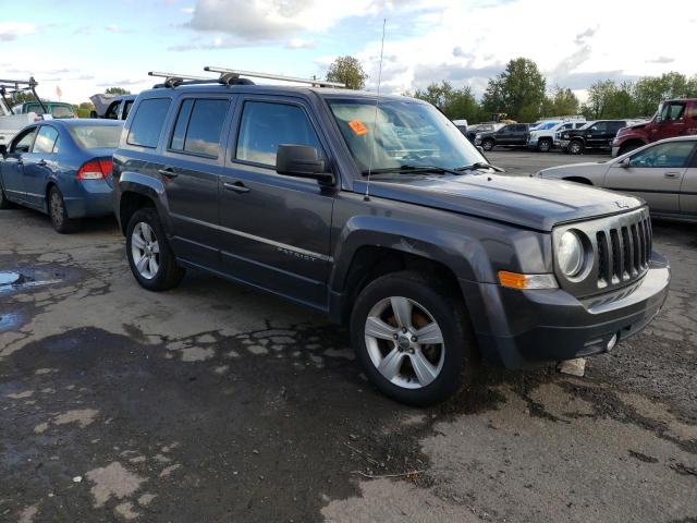 1C4NJRFB0HD206259 - 2017 JEEP PATRIOT LATITUDE GRAY photo 4