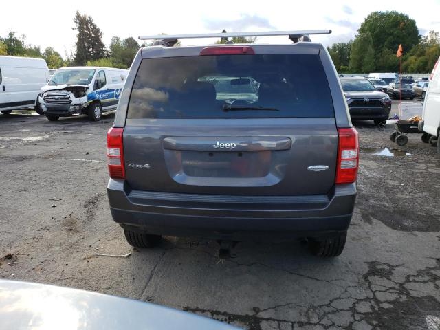 1C4NJRFB0HD206259 - 2017 JEEP PATRIOT LATITUDE GRAY photo 6