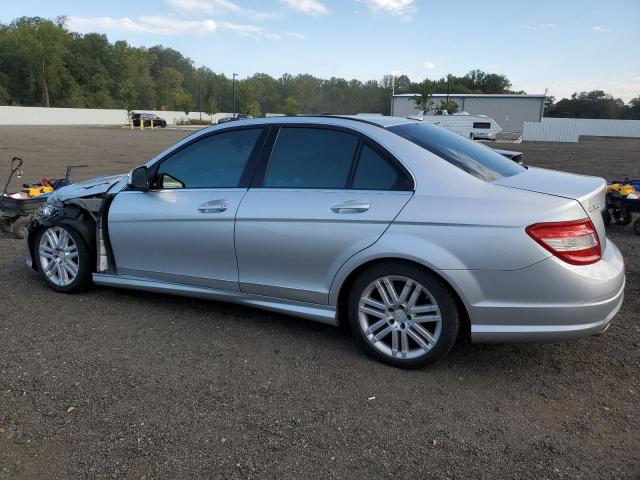 WDDGF81X38F194187 - 2008 MERCEDES-BENZ C 300 4MATIC SILVER photo 2