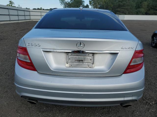 WDDGF81X38F194187 - 2008 MERCEDES-BENZ C 300 4MATIC SILVER photo 6