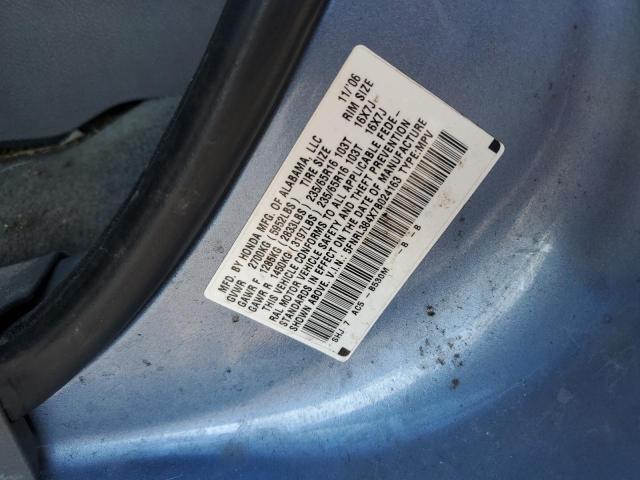 5FNRL384X7B024163 - 2007 HONDA ODYSSEY EX Mavi fotoğraf 13