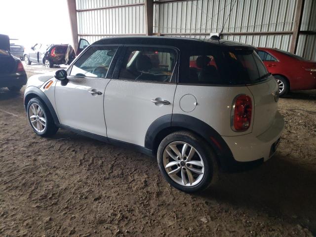 WMWZB3C54CWM04959 - 2012 MINI COOPER COUNTRYMAN WHITE photo 2