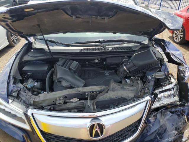5FRYD4H44FB027507 - 2015 ACURA MDX TECHNOLOGY Azul foto 12