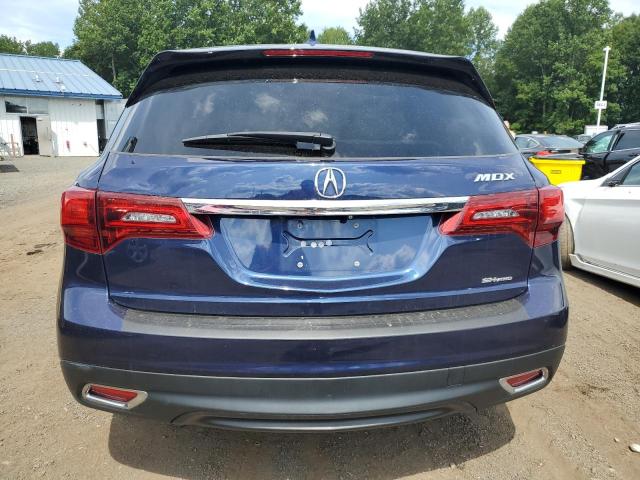 5FRYD4H44FB027507 - 2015 ACURA MDX TECHNOLOGY Azul foto 6