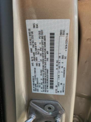 1FMCU9J95JUD19497 - 2018 FORD ESCAPE TITANIUM أسمر صورة 13