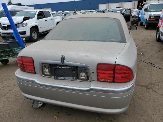 1LNHM87A82Y709019 - 2002 LINCOLN LS SILVER photo 6