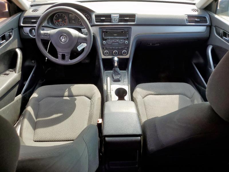 1VWAP7A36CC086254 - 2012 VOLKSWAGEN PASSAT S Blau Foto 8