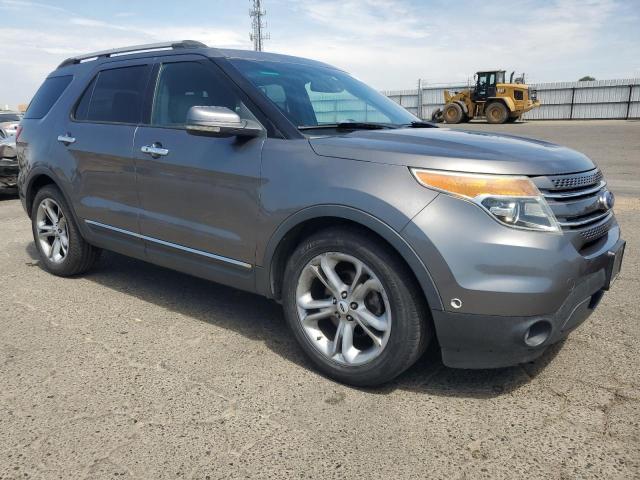 1FMHK7F96CGA60951 - 2012 FORD EXPLORER LIMITED GRAY photo 4