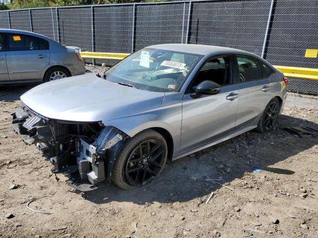 2HGFE2F53NH598857 - 2022 HONDA CIVIC SPORT 银色 照片 1