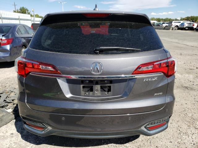 5J8TB4H78HL013204 - 2017 ACURA RDX ADVANCE GRAY photo 6