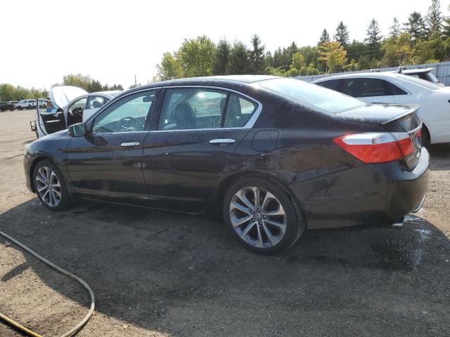 1HGCR2F50FA802912 - 2015 HONDA ACCORD SPORT შავი ფოტო 2