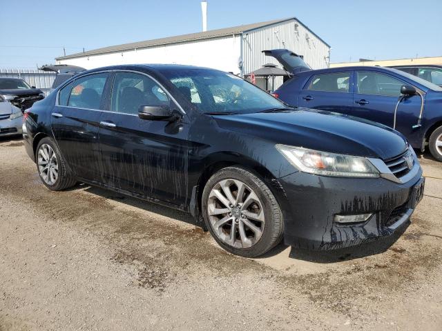 1HGCR2F50FA802912 - 2015 HONDA ACCORD SPORT შავი ფოტო 4