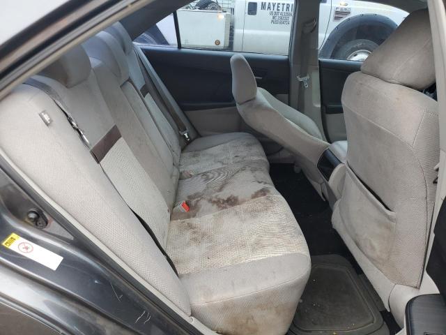 4T1BF1FK2CU586537 - 2012 TOYOTA CAMRY BASE GRAY photo 10