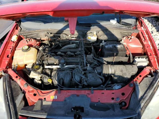 1FAFP34N87W165109 - 2007 FORD FOCUS ZX4 RED photo 11