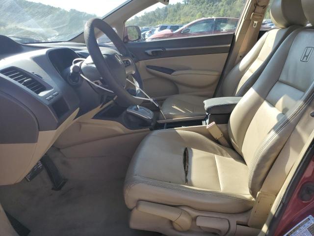 1HGFA16867L075063 - 2007 HONDA CIVIC EX RED photo 7