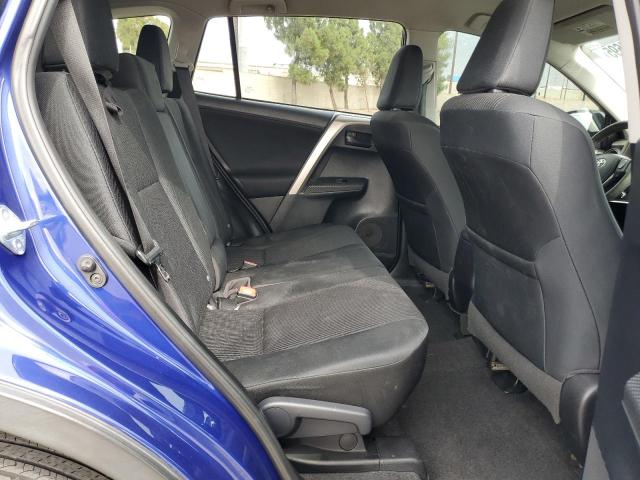 2T3ZFREV7FW198403 - 2015 TOYOTA RAV4 LE BLUE photo 10