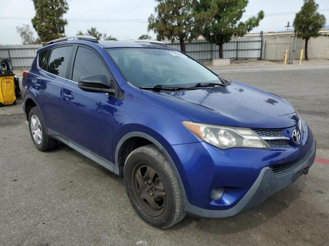 2T3ZFREV7FW198403 - 2015 TOYOTA RAV4 LE BLUE photo 4