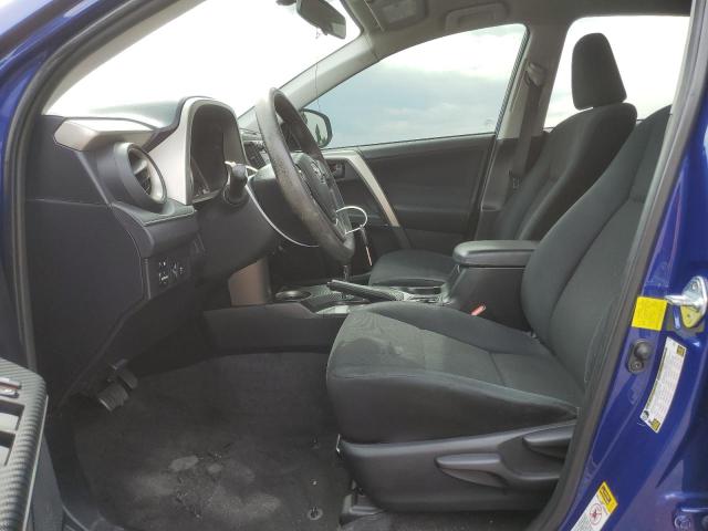 2T3ZFREV7FW198403 - 2015 TOYOTA RAV4 LE BLUE photo 7
